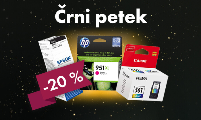 -20 % na črnila