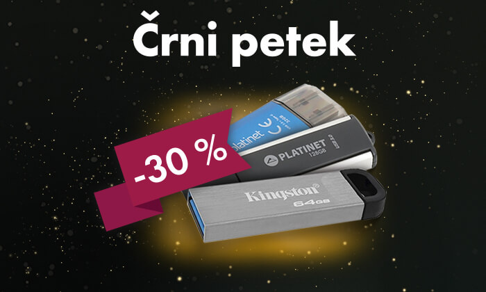 -30 % na USB ključke