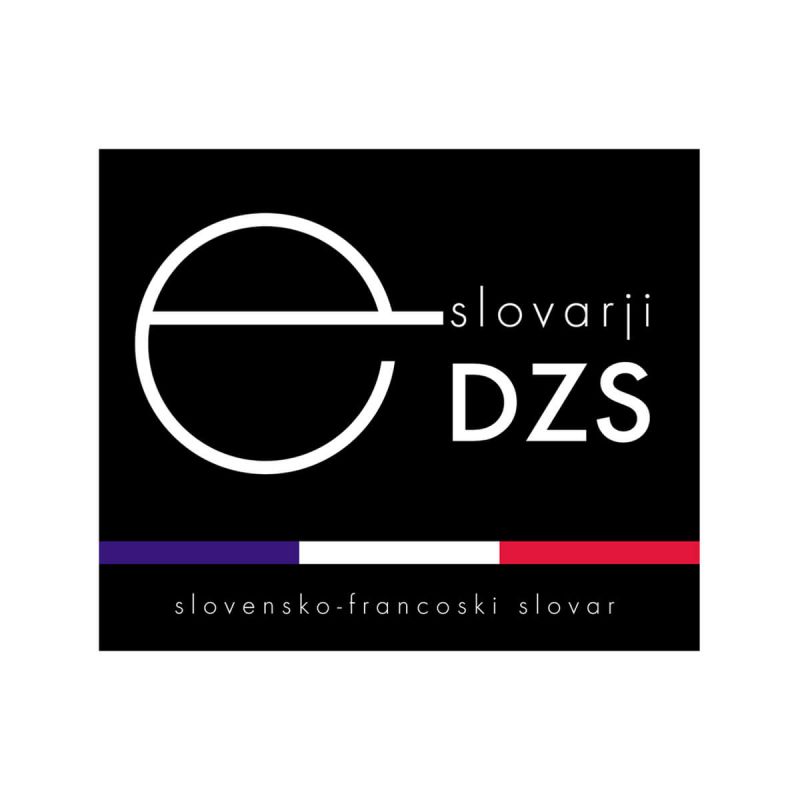 Slovensko-francoski slovar, online, 6 mesecev