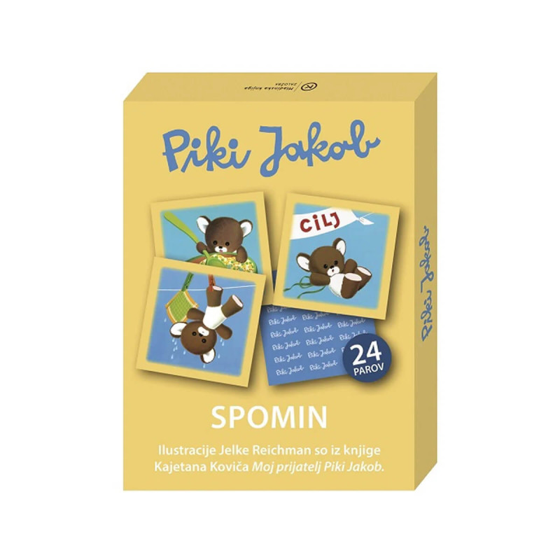 Moj prijatelj Piki Jakob, igra Spomin