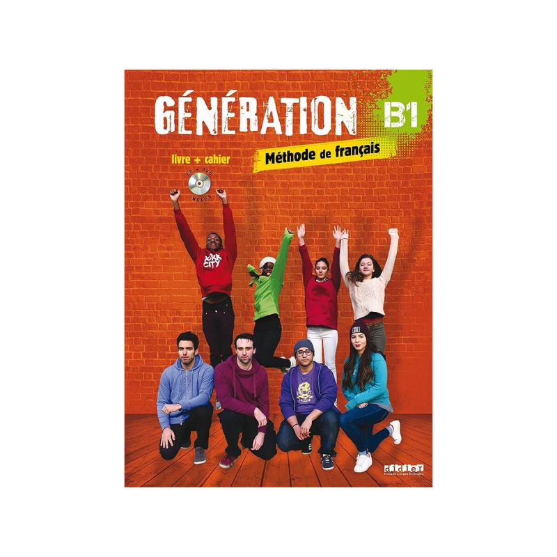 Generation B1, delovni učbenik s CD-jem in DVDjem