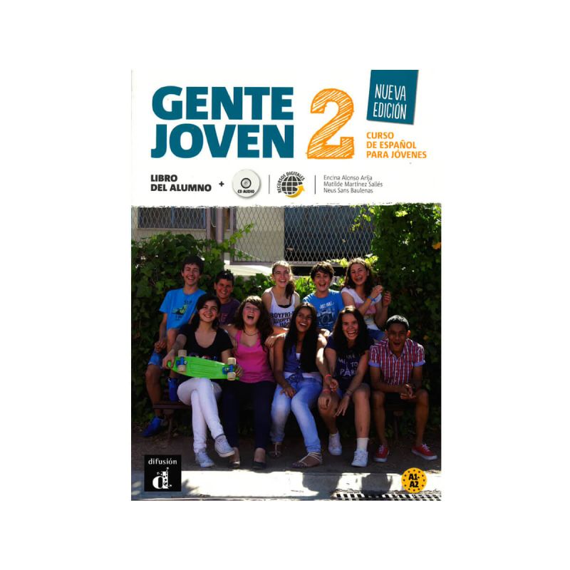 Gente Joven 2, Nueva, učbenik s CD-jem