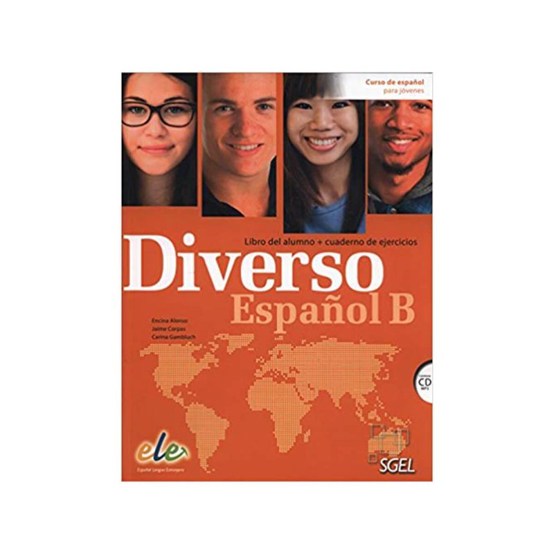 Diverso Espanol 3, delovni učbenik s CD-jem, 3. del