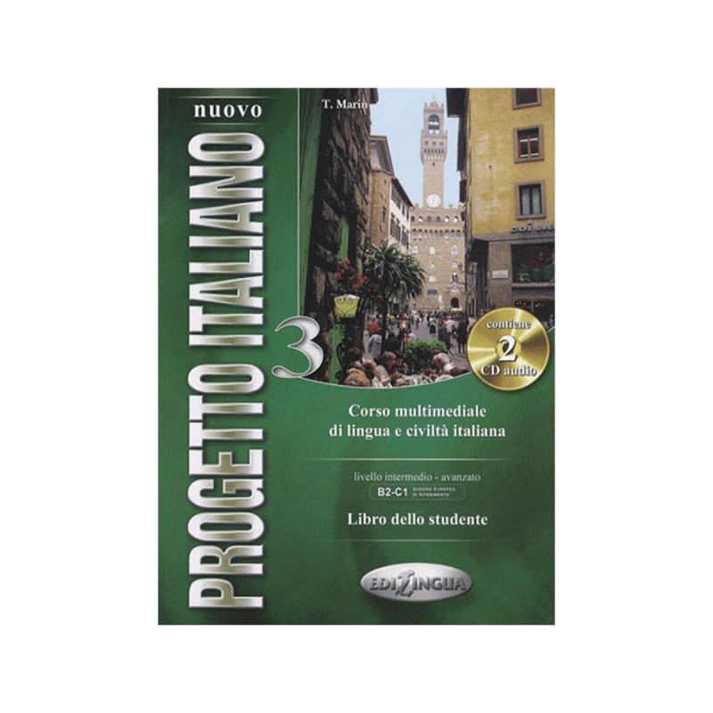 Nuovo Progetto Italiano 3, učbenik s CD-jem