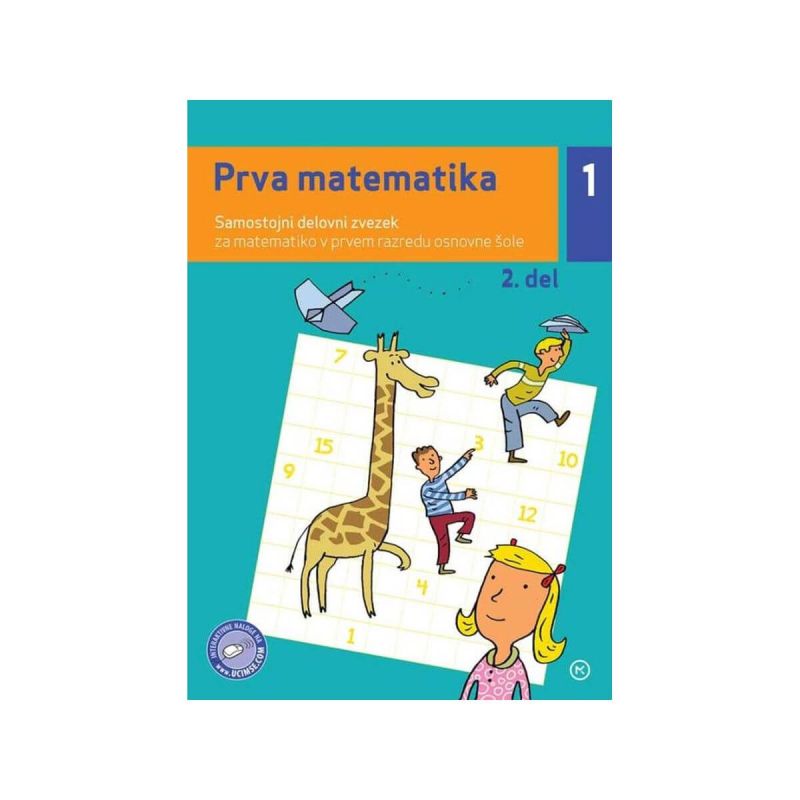 Prva matematika, samostojni delovni zvezek, 2. del