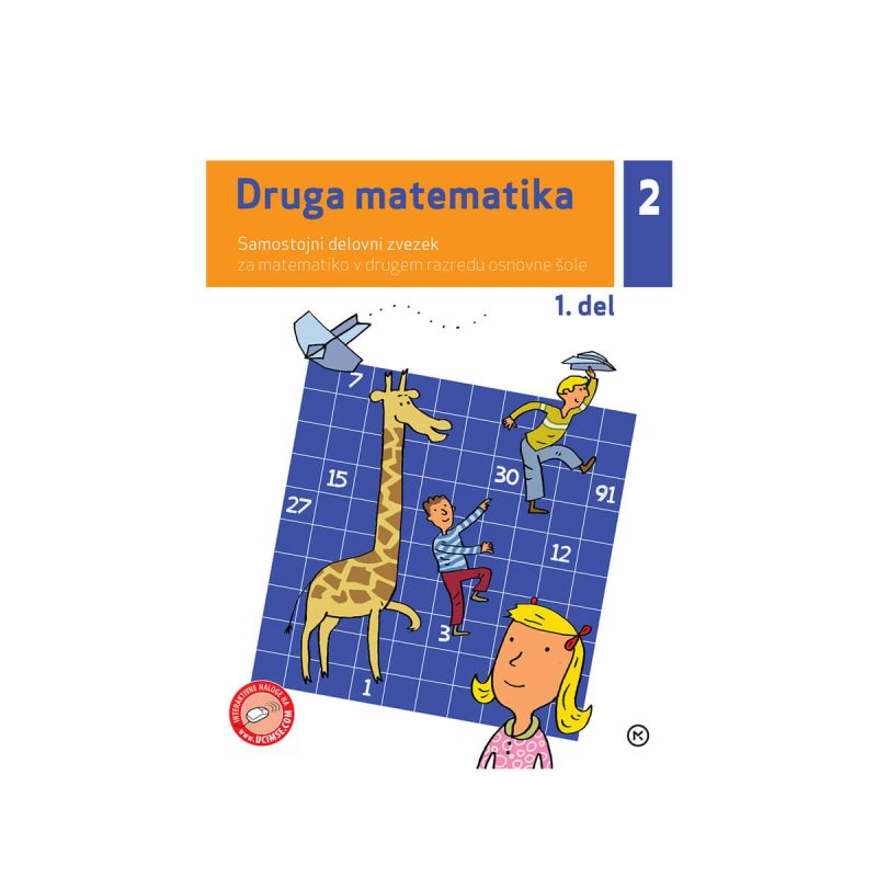 Druga matematika, samostojni delovni zvezek, 1. del