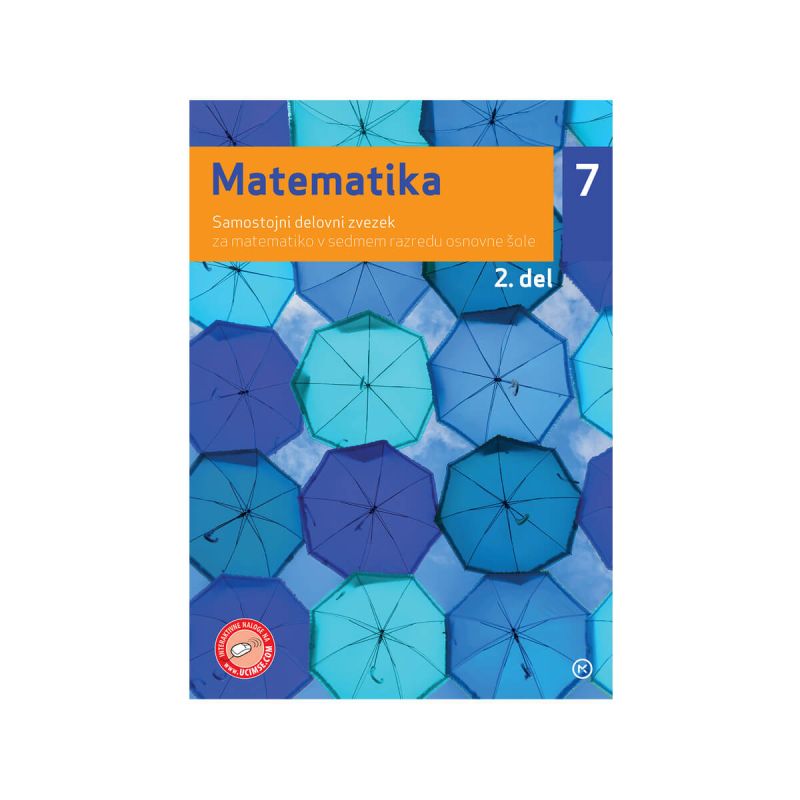 Matematika 7, samostojni delovni zvezek, 2. del