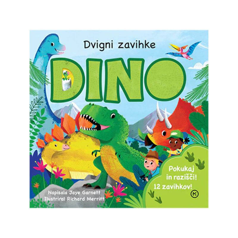 Dvigni zavihke, Dinozavri