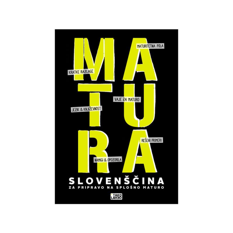 Matura. Slovennščina