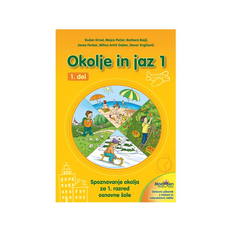 Okolje in jaz 1, delovni učbenik, 1. del