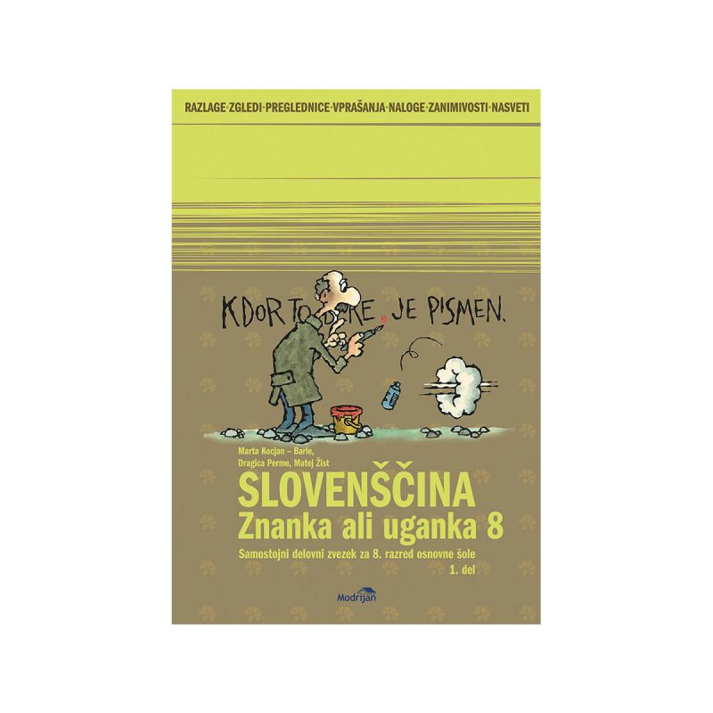 Znanka ali uganka 8, samostojni delovni zvezek s kodo, 1. del