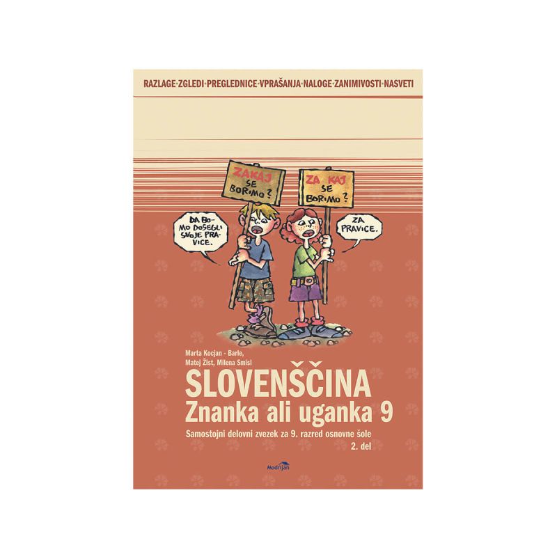 Znanka ali uganka 9, samostojni delovni zvezek, 2. del