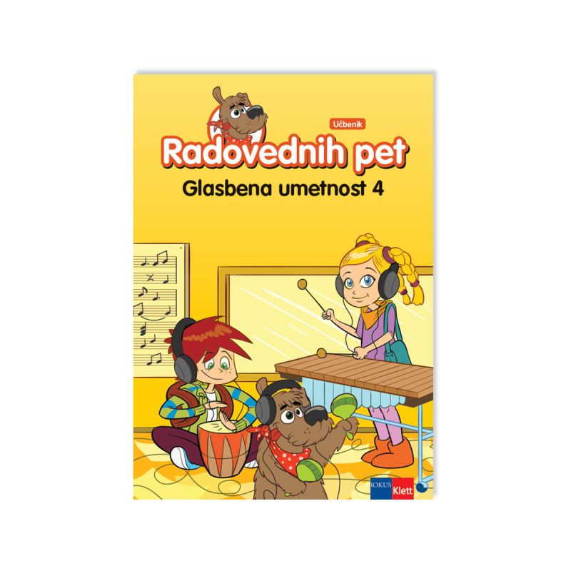 Radovednih pet 4, učbenik za glasbo