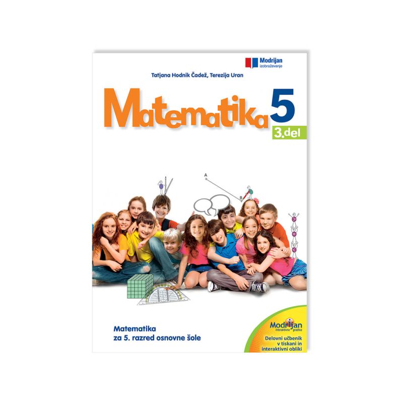 Matematika 5, delovni učbenik, 3.del