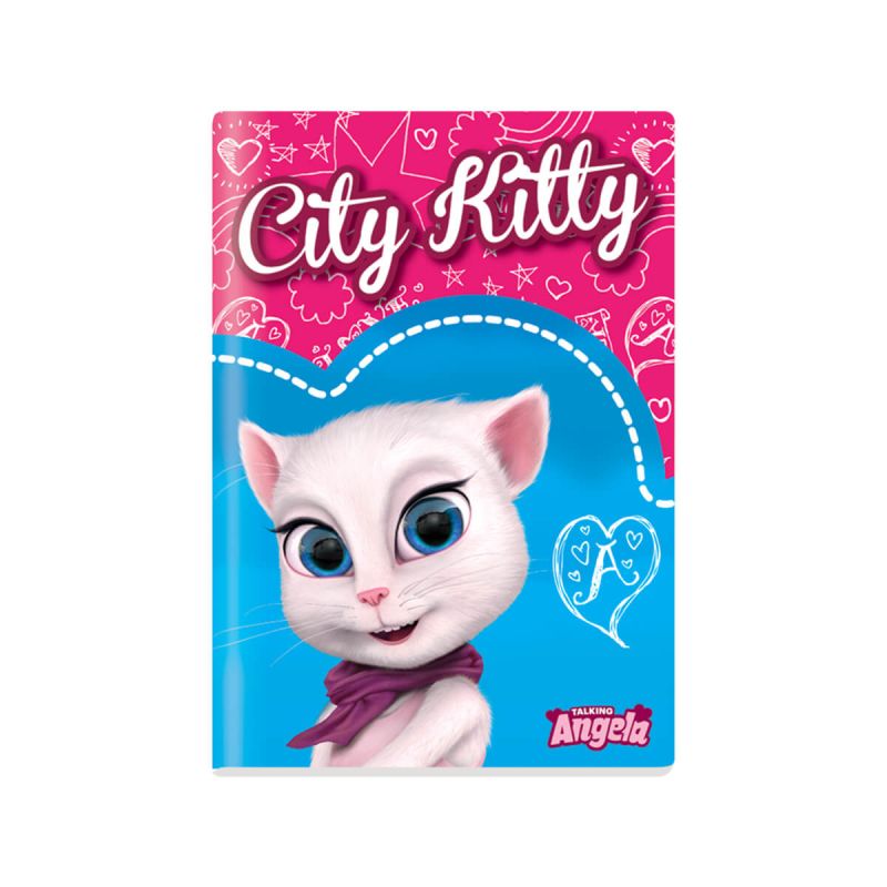 Zvezek, Talking Tom and Friends, A4, 40-listni, karo 5 mm