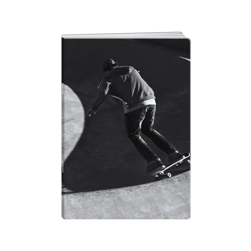 Zvezek, New Design, A4, 52-listni, karo 5 mm, Skate