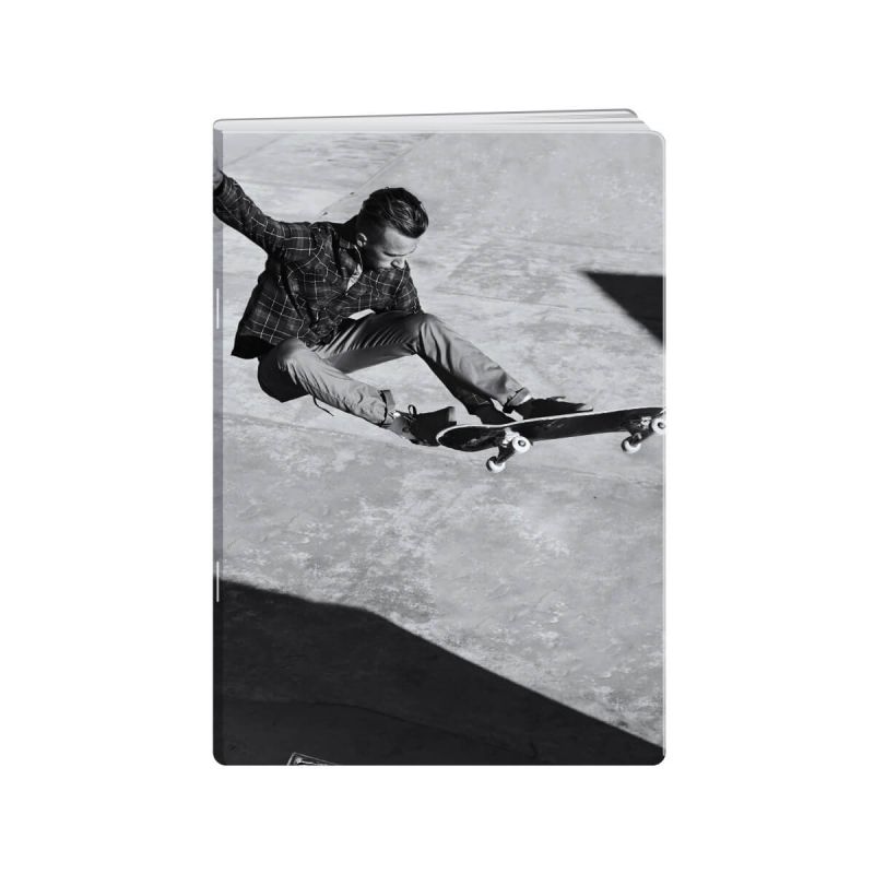 Zvezek, New Design, A4, 52-listni, karo 5 mm, Skate