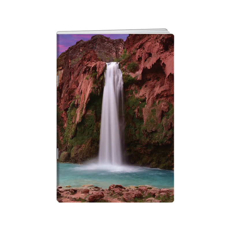 Zvezek, New Design, A4, 52-listni, karo 1 cm, Waterfall