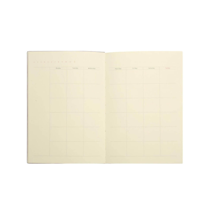 Blok Victoria s Journals Smyth Bullet Journal, trde platnice, 14x20 cm, bež