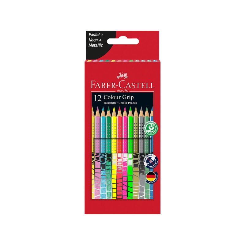 Barvice, Faber Castell, Grip Special, 12 kos