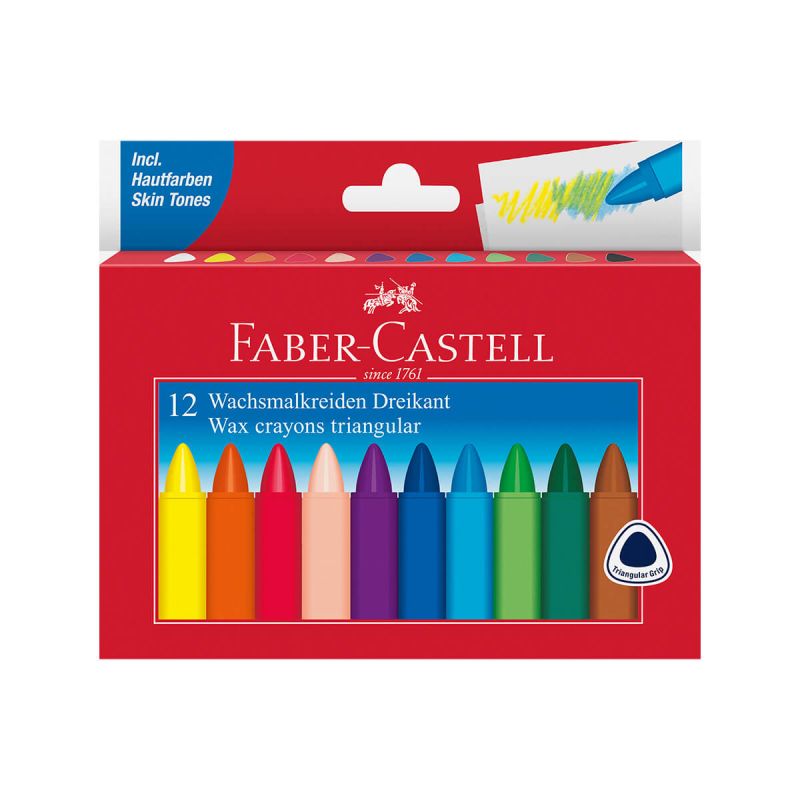 Voščenke, Faber Castell, 12 kos