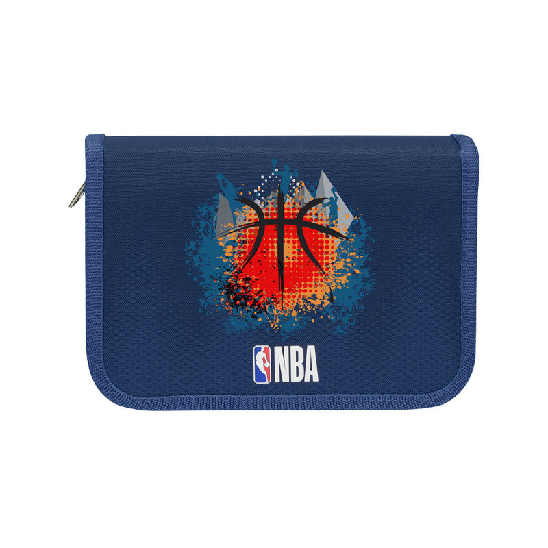 Prazna peresnica, 1 zadrga, 2 predala, NBA, Blue 4