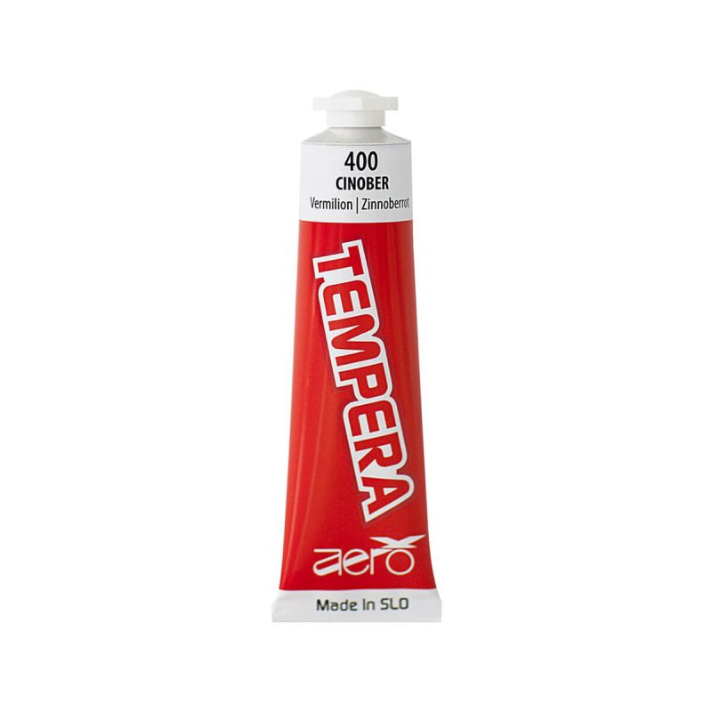 Tempera barva, Aero, cinober 400, 42 ml