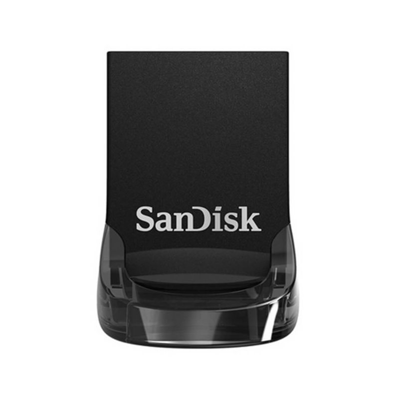 USB ključ, Sandisk, 32 GB, vmesnik 3.1/3.0, Ultra Fit, strojna enkripcija, črn