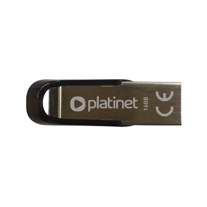 USB ključ, Platinet, 16 GB, vmesnik 2.0, S-Depo, srebrn