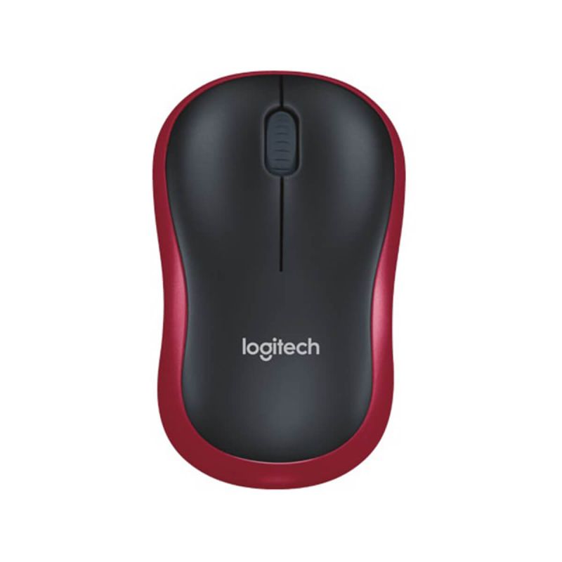 Miška, Logitech, M185, rdeča