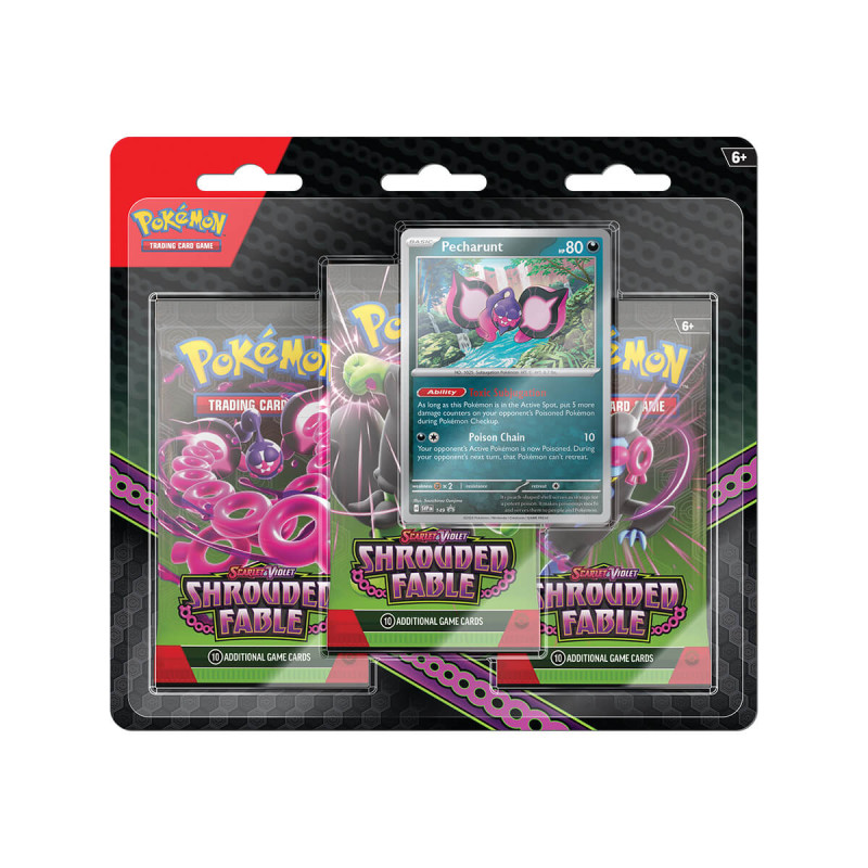 Pokemon karte TCG SV6.5 3-Pack Blister