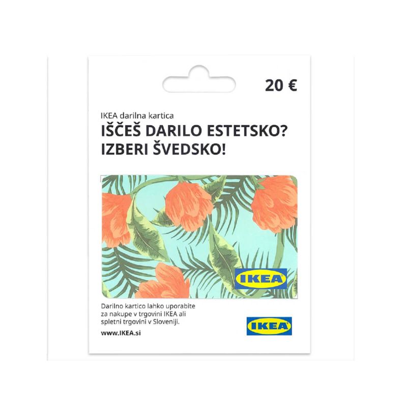 Darilna kartica, IKEA