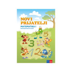 Novi prijatelji 1, samostojni delovni zvezek za matematiko s kodo