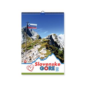 Stenski koledar, Slovenske gore, 2025