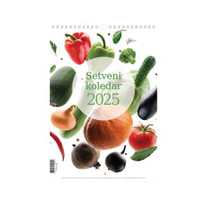 Stenski setveni koledar, mehka vezava, 2025