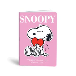 Zvezek, Lipa Mill, A4, 52-listni, karo 5x5 mm, različni motivi Snoopy