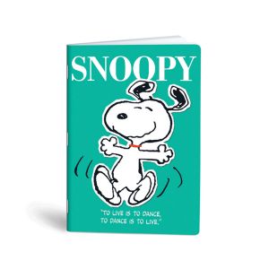 Zvezek, Lipa Mill, A4, 52-listni, karo 5x5 mm, različni motivi Snoopy