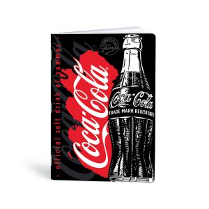 Zvezek, Lipa Mill, A4, 52-listni, karo 5x5 mm, različni motivi Coca-Cola