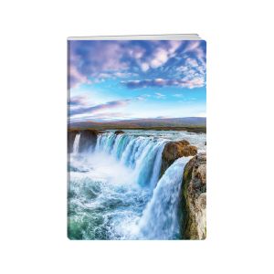 Zvezek, New Design, A4, 52-listni, karo 1 cm, Waterfall