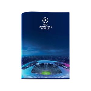 Zvezek, A4, 54-listni, črtni 9 mm, različni motivi UEFA Champions League