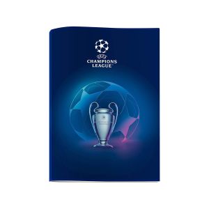 Zvezek, A4, 54-listni, črtni 9 mm, različni motivi UEFA Champions League