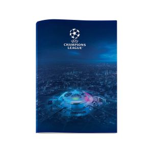 Zvezek, A4, 54-listni, karo 5 mm, različni motivi UEFA Champions League