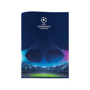 Zvezek, A4, 54-listni, karo 5 mm, različni motivi UEFA Champions League