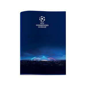 Zvezek, A4, 54-listni, karo 5 mm, različni motivi UEFA Champions League