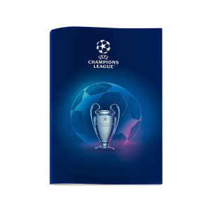 Zvezek, A4, 54-listni, karo 5 mm, različni motivi UEFA Champions League