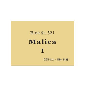 5.38 RU Blok - "malica" (v štirih barvah)