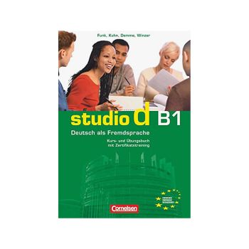 Studio D B1, učbenik in delovni zvezek s CD-jem