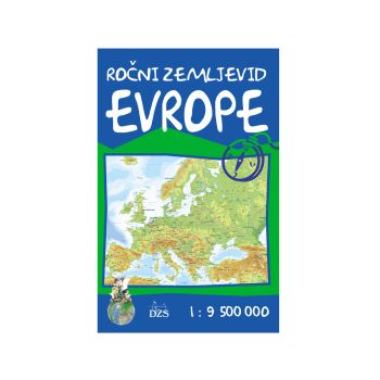 Ročni zemljevid Evrope