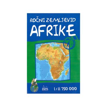 Ročni zemljevid Afrike