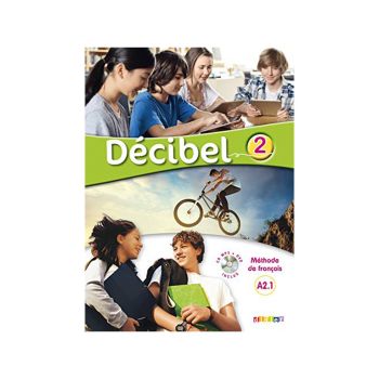 Decibel 2 A2.1, učbenik + CD-jem in DVD-jem